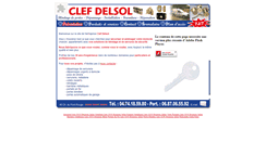 Desktop Screenshot of clefdelsol.com